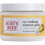 Burt&#039;s Bees Eye Makeup Remover Pads Kiwi Extract Sealed