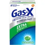 Gas-X Extra Strength Gas Relief Softgels With Simethicone 125 Mg - 50 Count