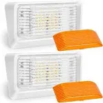 Kohree 12 Volt RV Porch Light Set of 2 LED Lights