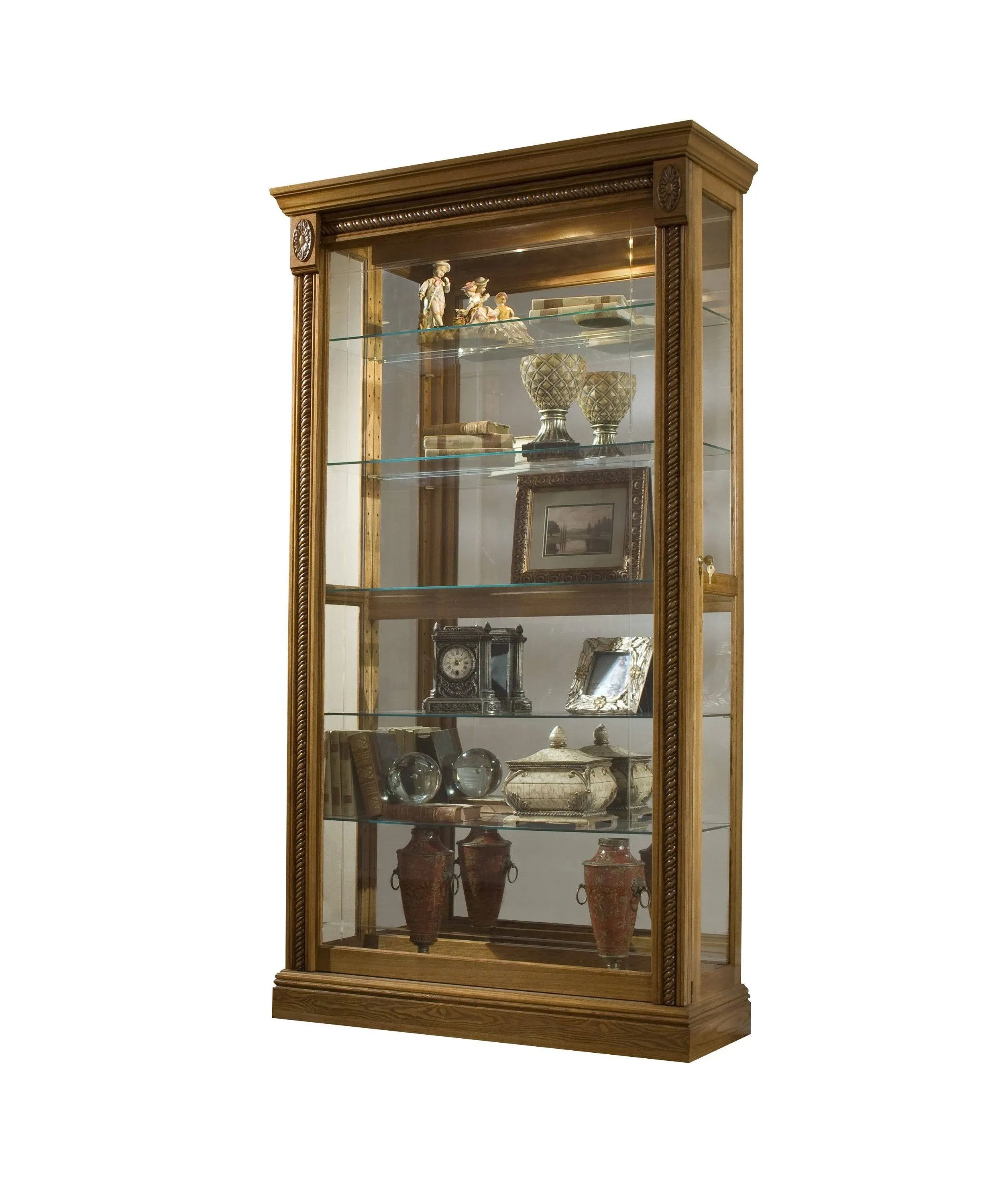 Pulaski Two Way Sliding Door Curio