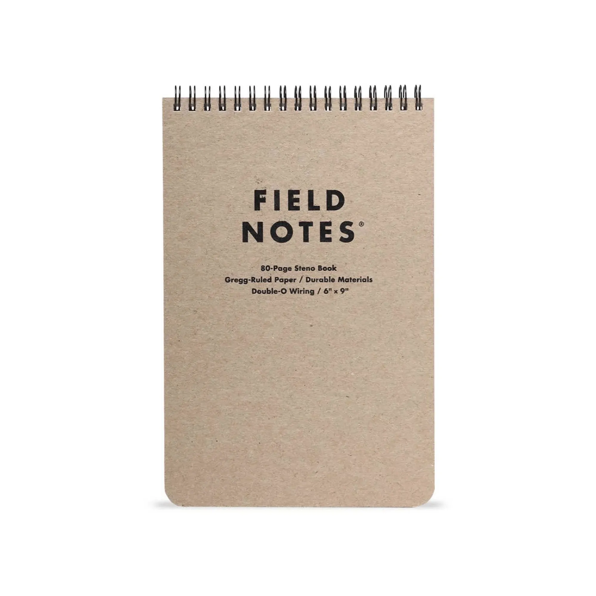 Field Notes - Steno Pad, 80 Pages - 6" x 9"