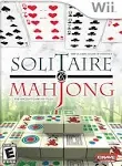 SOLITAIRE &amp; MAHJONG NINTENDO Wii BRAND NEW FACTORY SEALED FAST SHIPPING 