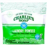 Charlie’s Soap Laundry Powder (100 Loads, 1 Pack) Fragrance Free Hypoallergenic Deep Cleaning Laundry Powder – Biodegradable Eco Friendly Sustainable Laundry Detergent