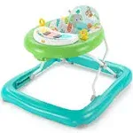 Bright Starts Tiny Trek 2-in-1 Baby Activity Walker with -Toy Station, Adjustable Height and Easy-Fold Frame, Jungle Vines Age 6 Months+Bright Starts Tiny Trek 2-in-1 Baby Activity Walker with -T…