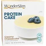 WonderSlim Protein Cake, Creamy Cheesecake, 12g Protein, Gluten Free (7ct)