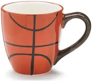 Ceramic 13 oz Basketball Coffee Mug Great Gift