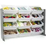 Humble Crew Toy Storage Organizer with 12 Supersized Storage Bins