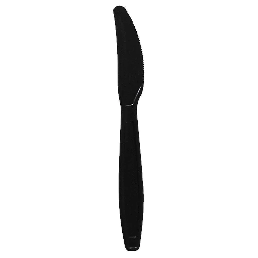 Karat - U2031 - Black Disposable Knives