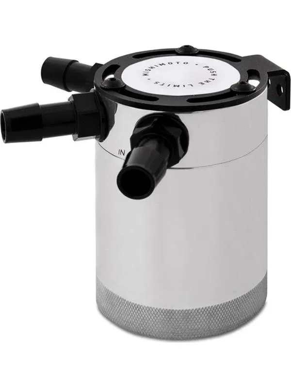 Mishimoto MMBCC-CBTHR-BK Compact Baffled Oil Catch Can