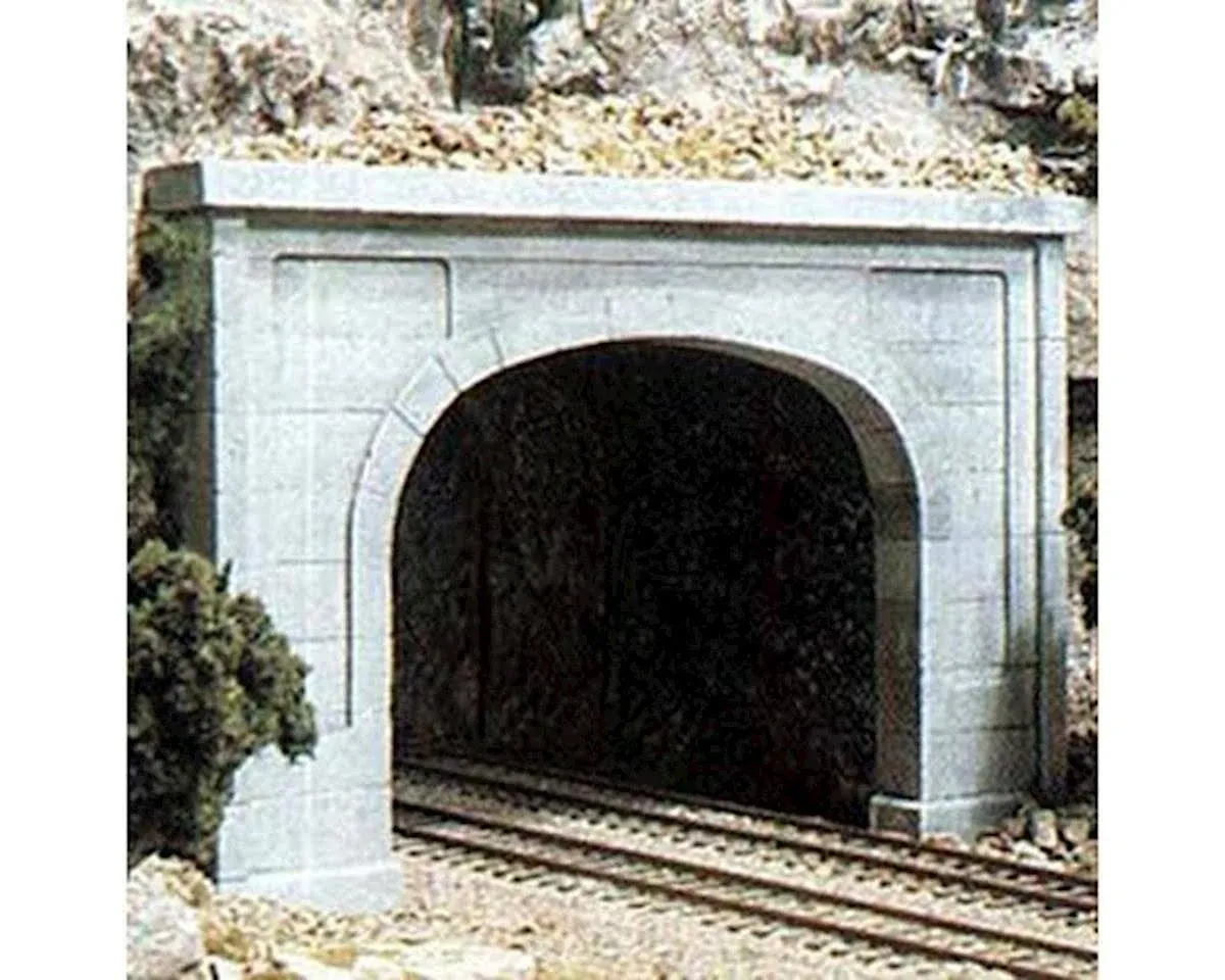 Woodland Scenics C1256 HO Concrete Double Tunnel Portal