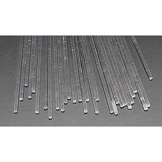 Plastruct AR-4H Clear Rod1/8 30 PLS90292 Plastic Building Supplies