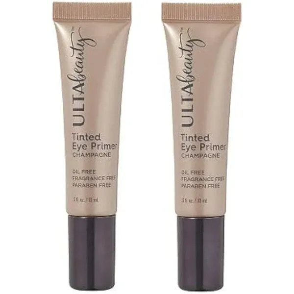 Ulta Beauty Tinted Eye Primer. Champagne. Size 0.3 oz (Pack of 2).