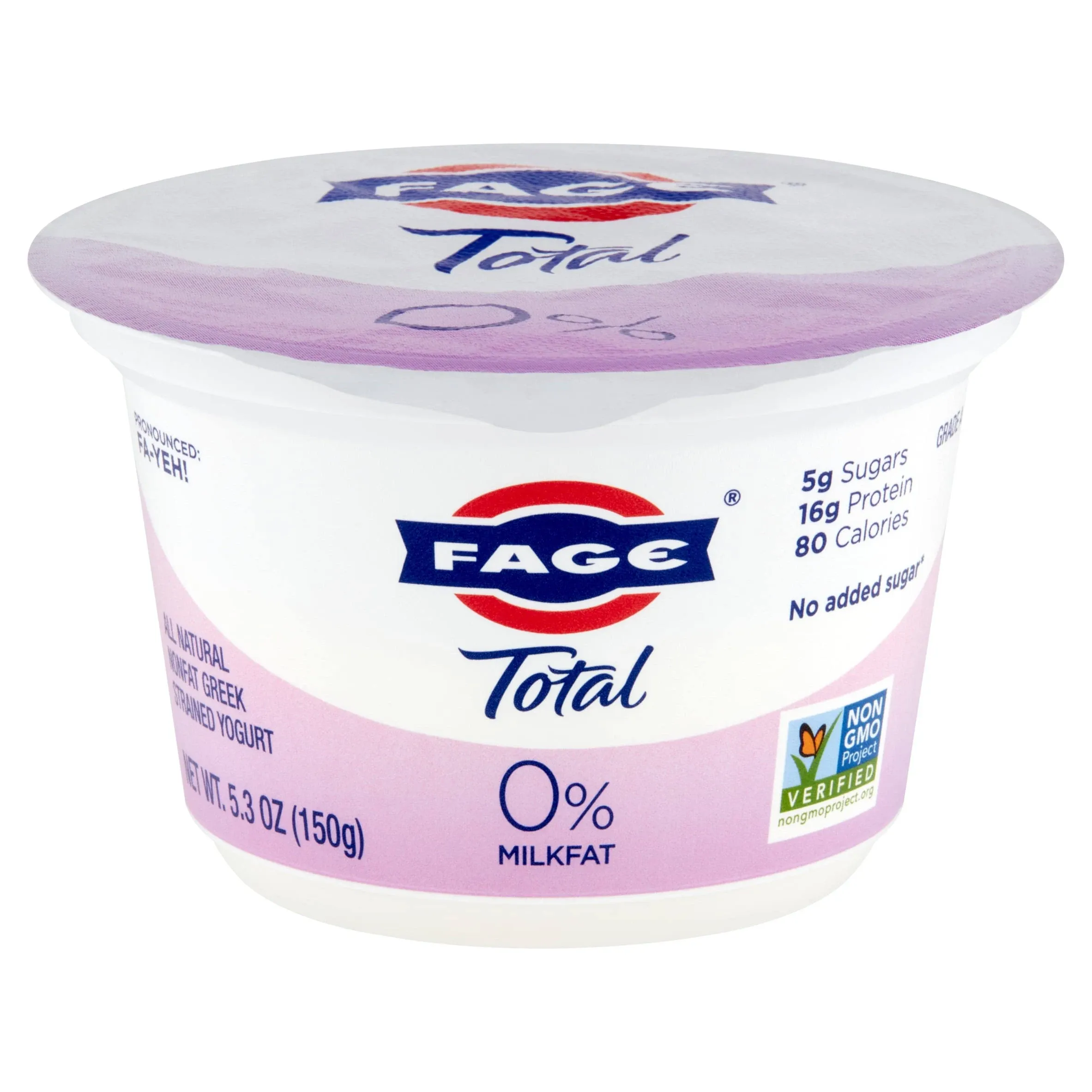 Fage Total 0% Plain Greek Yogurt