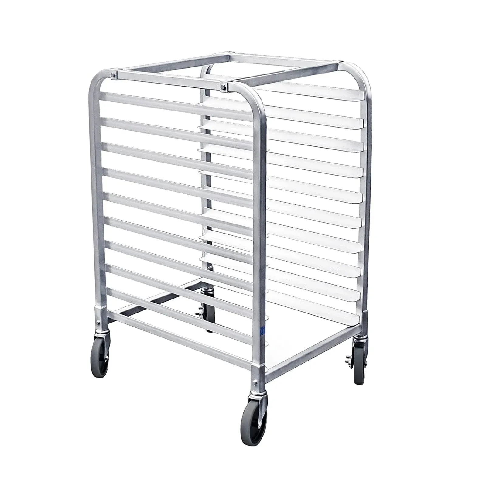 VINGLI 10-Tier Bakery Rack Commercial Stainless Steel Bun Pan Sheet Silver 