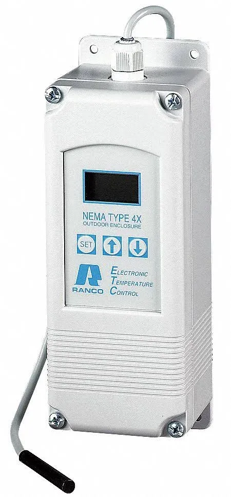 Temperature Controller Electronic NEMA4 120/208/240 Volt -30 to 220 Degrees Fahrenheit