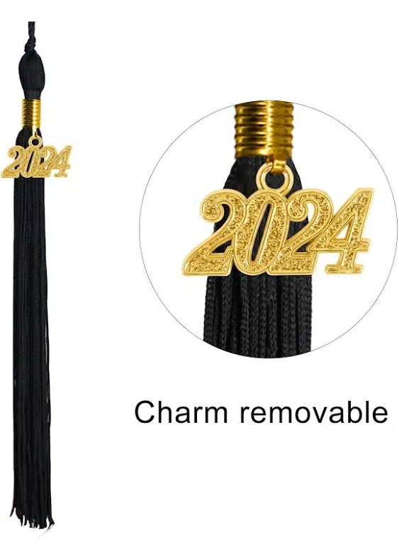 Graduationmall Matte Graduation Gown Cap Tassel Set