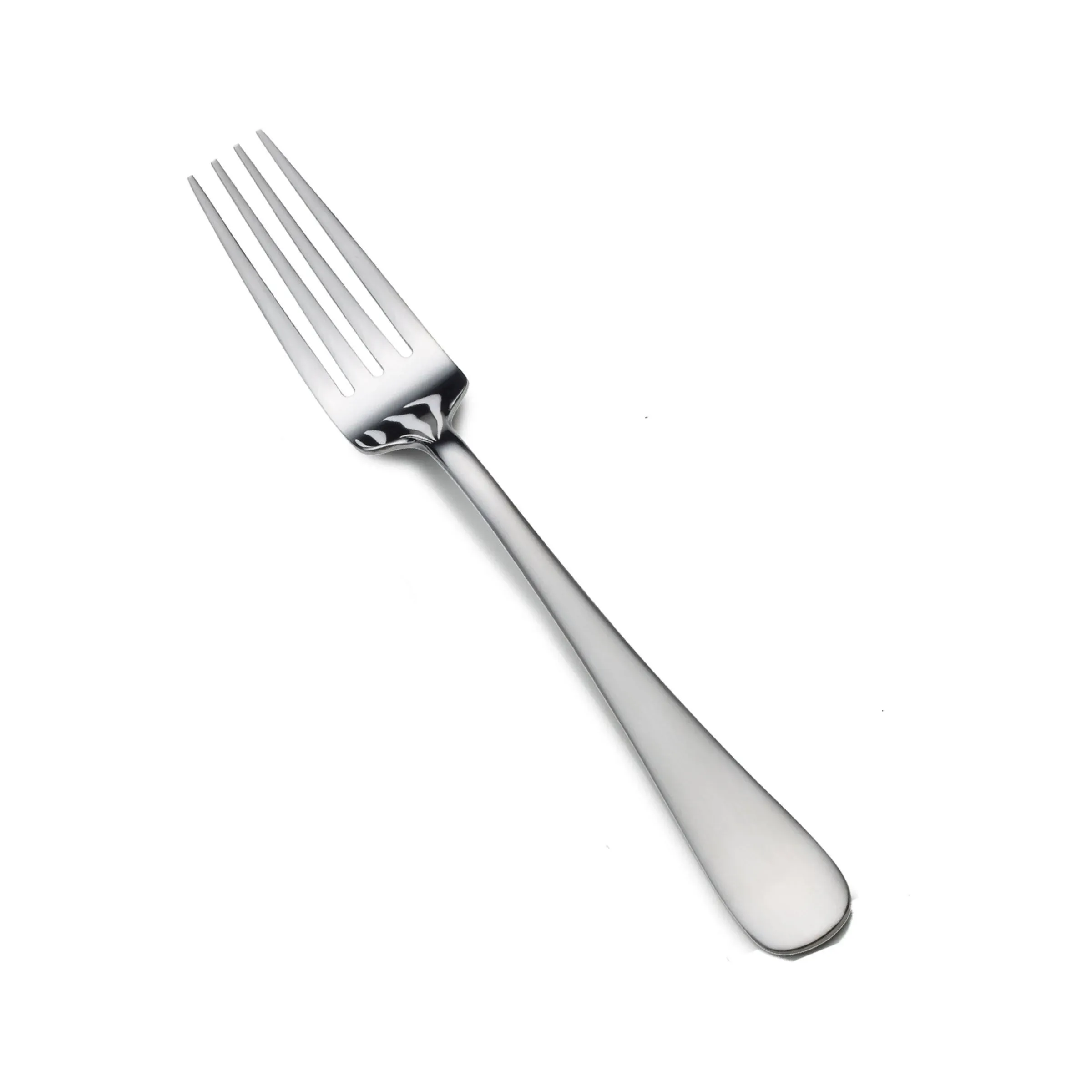 Gourmet Basics by Mikasa 5199211 Satin Symmetry Stainless Steel Dinner Fork, Set ...