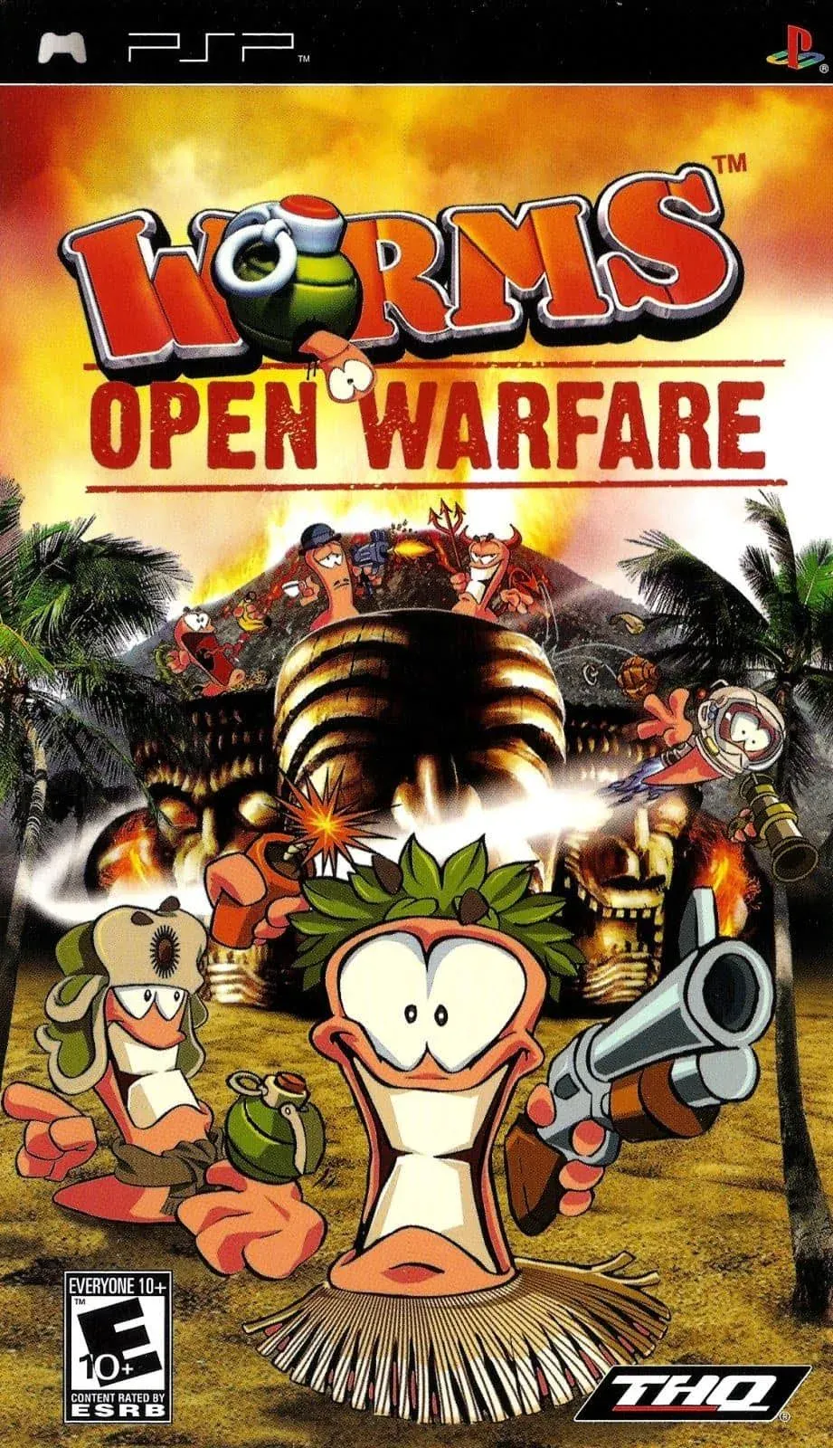 PSP Worms: Open Warfare