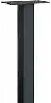 Salsbury In-Ground Mounted Standard Pedestal for Roadside Mailbox Black