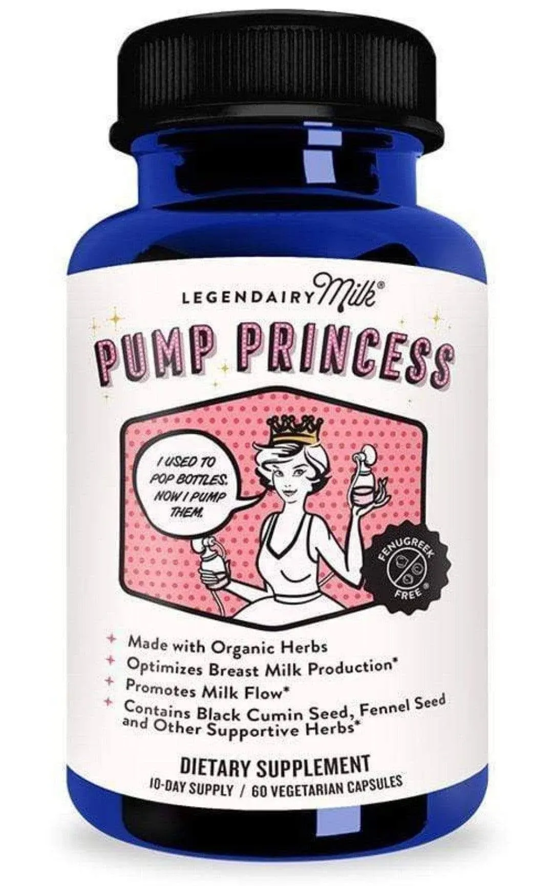 Legendairy Milk - Pump Princess 180 Caps