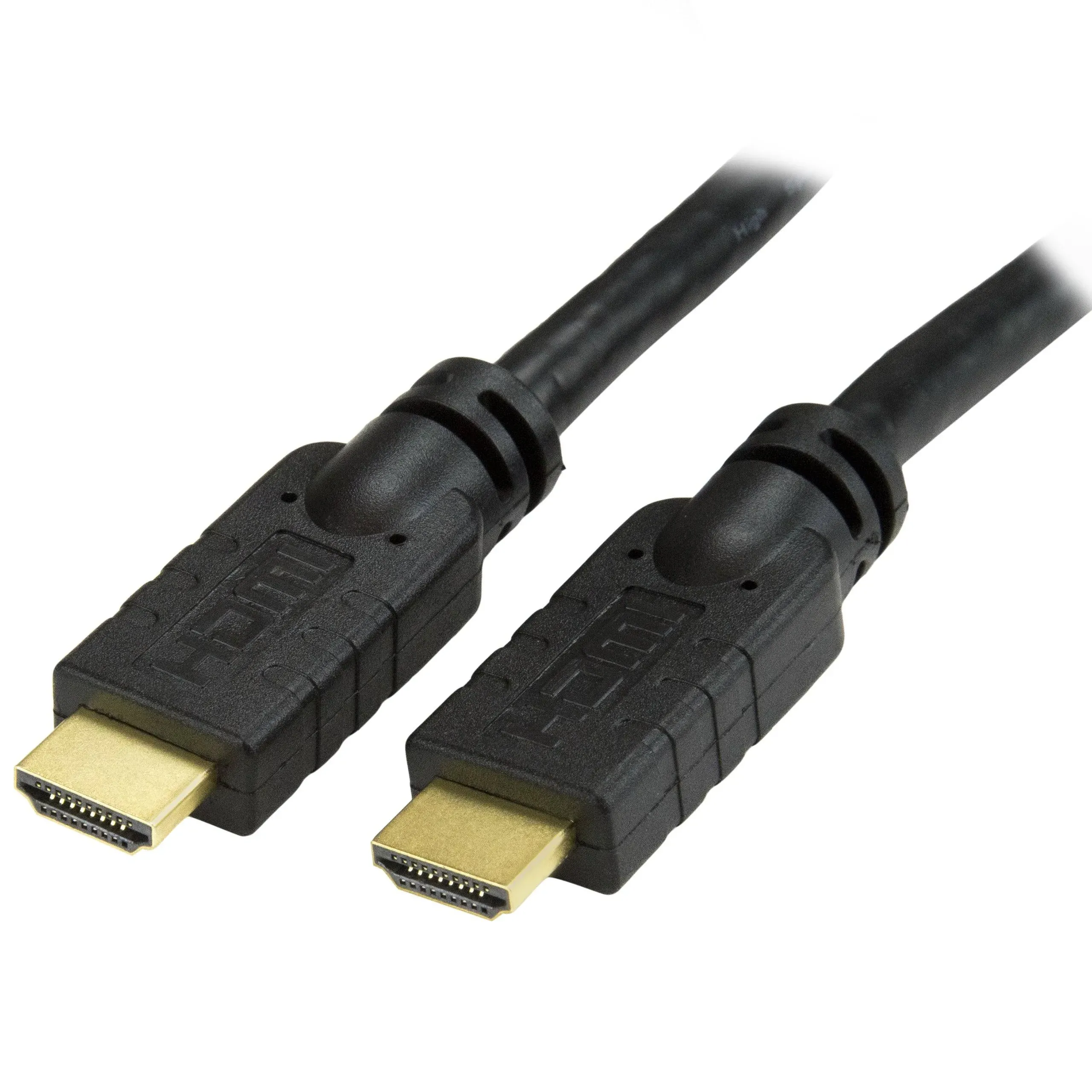 StarTech.com 6ft (2m) HDMI Cable - 4K High Speed HDMI Cable with Ethernet - UHD 4K 30Hz Video - HDMI 1.4 Cable - Ultra HD HDMI Monitors, Projectors, TVs & Displays - Black HDMI Cord - M/M (HDMM6)