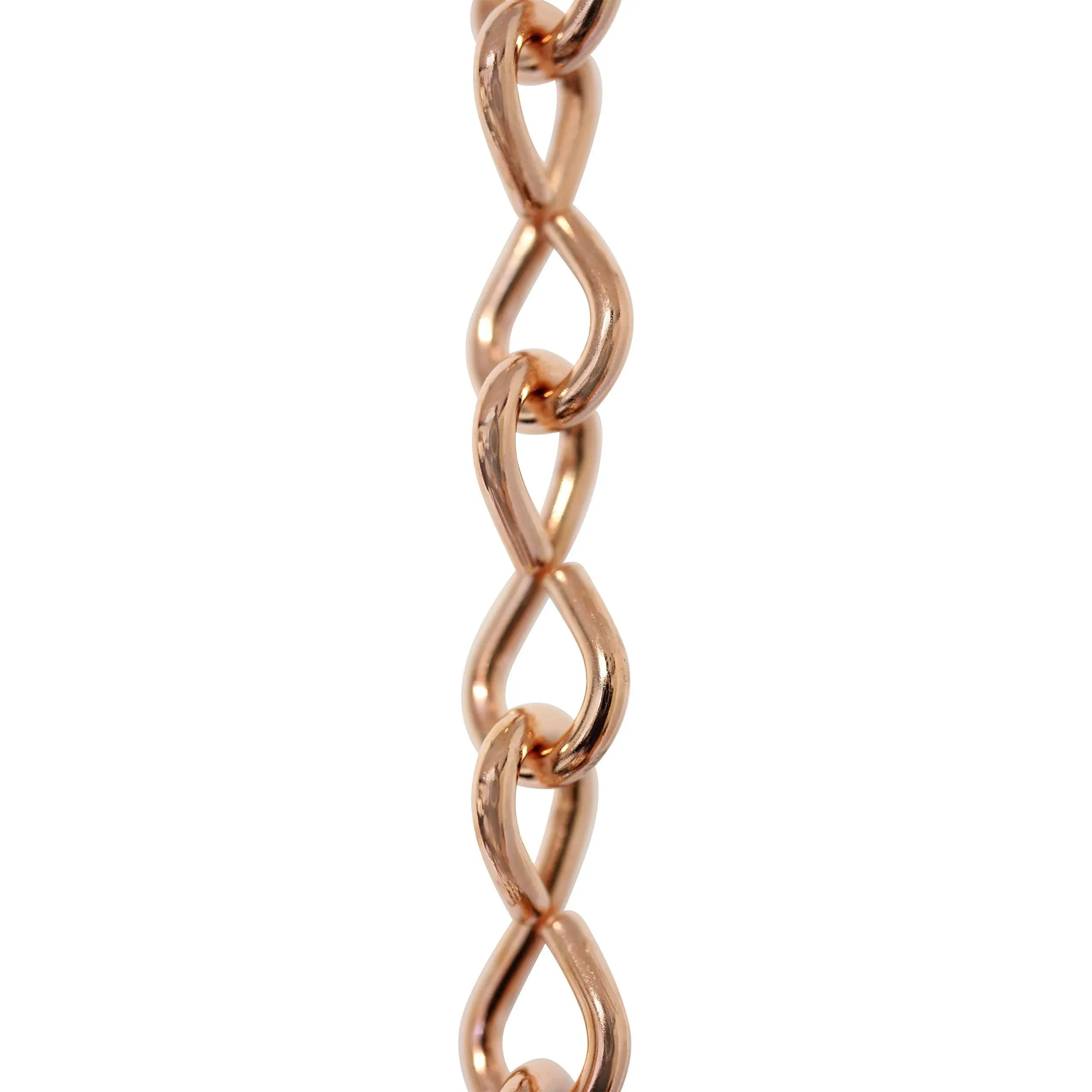 RCH Hardware CH-S50-16-CO-3 Steel Basket Chain, Copper (3 Feet)