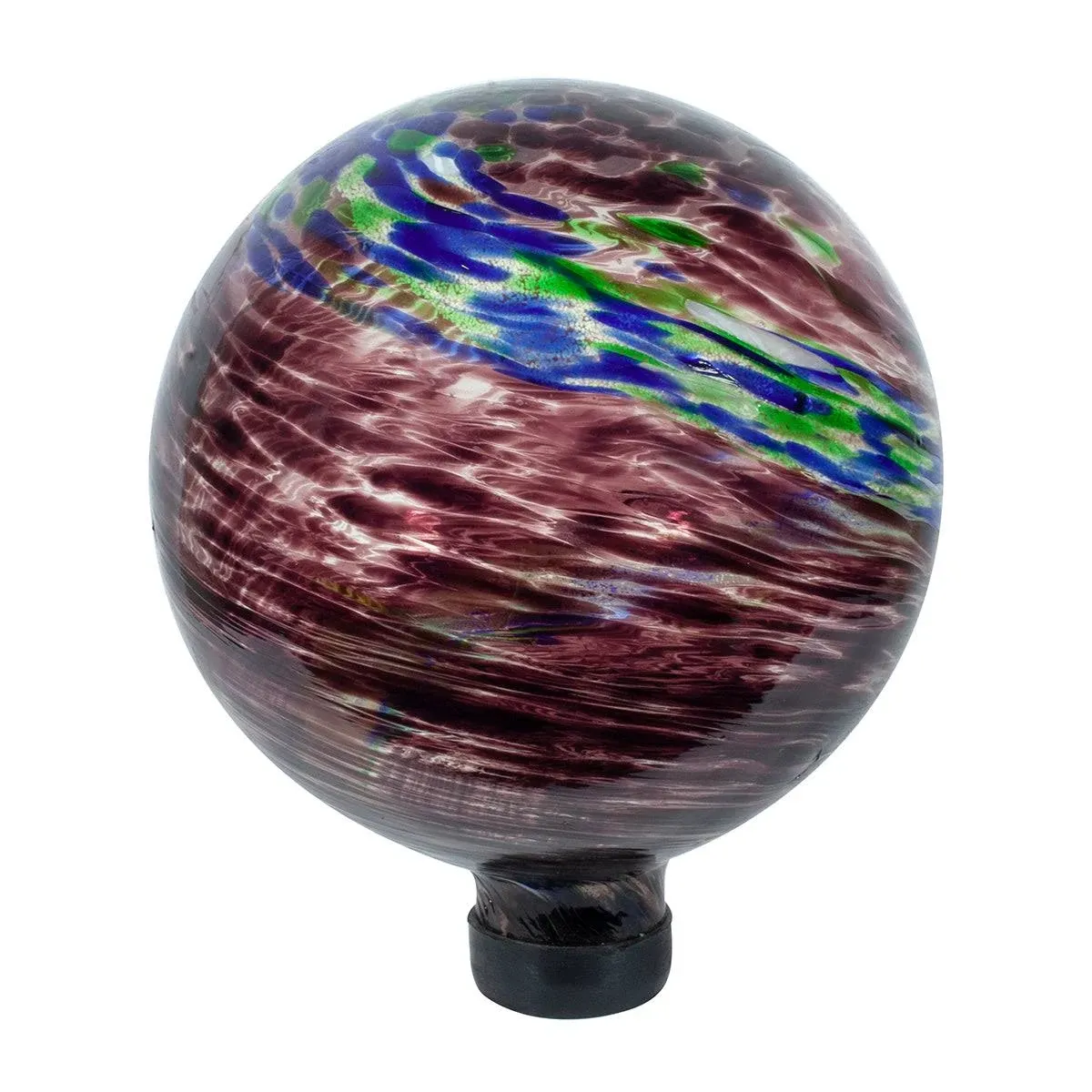 GLAZING GLOBE 10&#034; Plum Illuminarie Globe - HAND BLOWN EV8143