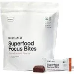 for Wellness Superfood Focus Bites Cocoa Espresso Brownie – Reduces Fatigue