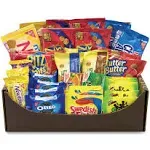 Snack Box Pros Snack Treats Variety Care Package, 40 Assorted Snacks