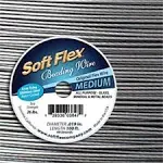 Soft Flex Satin Silver .019" (Medium) 49 Strand Wire 30ft.