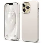 Everlab Shockproof Case Silicone Soft Cover For iPhone 13 Pro Max (Anqitue White)