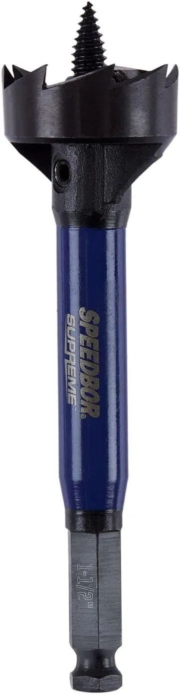 IRWIN SPEEDBOR SUPREME 1-1/2-in x 6-in Woodboring Self-feed Drill Bit