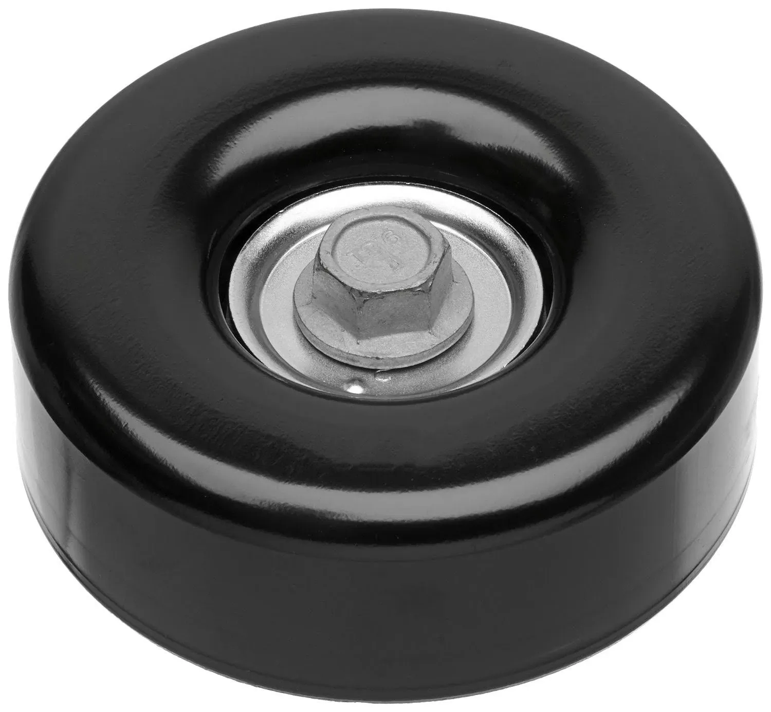 ACDelco Professional 36299 Idler Pulley with Bolt, 17 mm Insert, Dust Shield, Retainer, and Spacer, Black