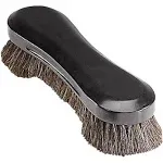 A15 Wooden Billiard Table Brush with Horse Hair/Nylon Bristles, Black 10.5-Inch