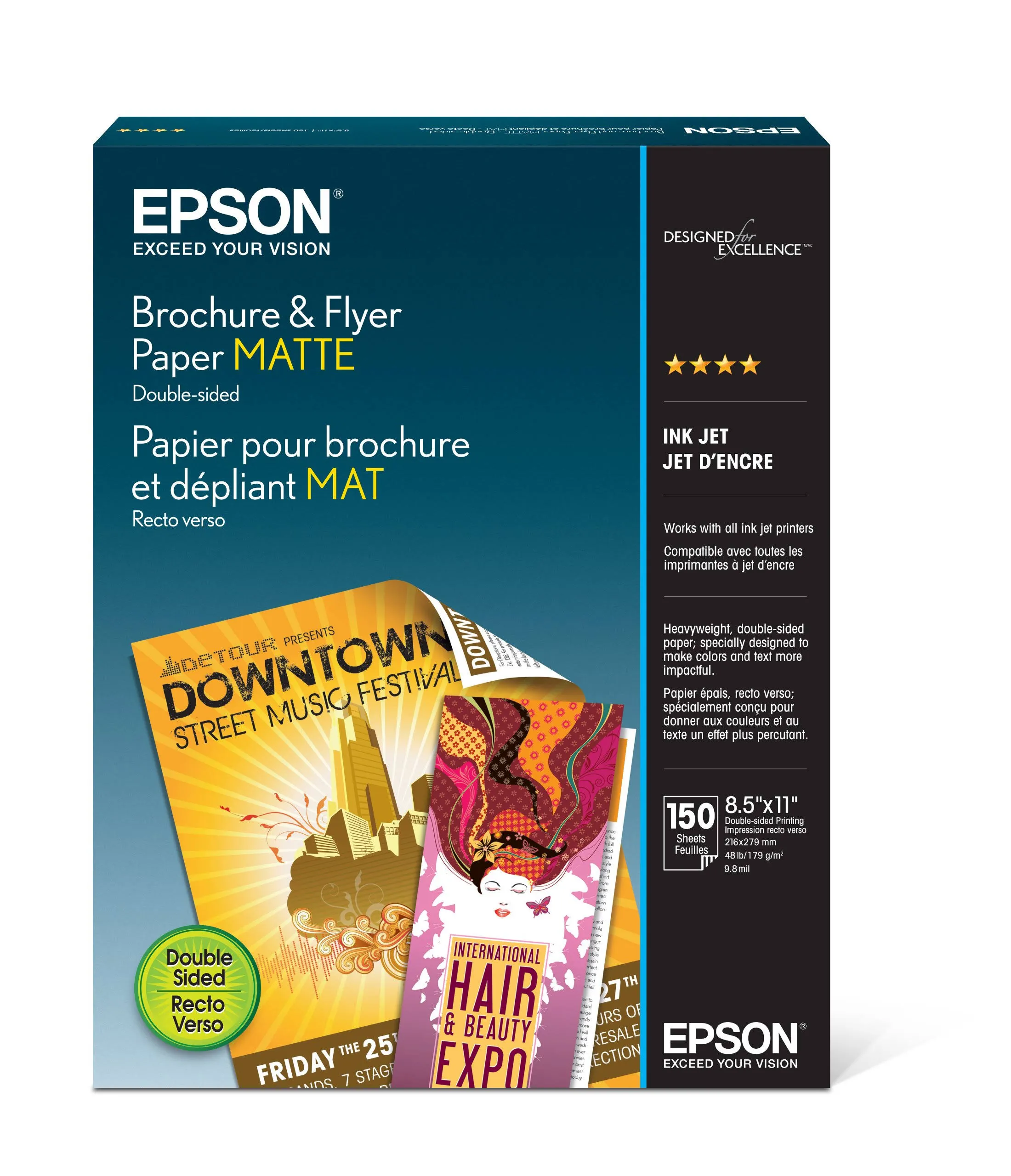 S042384 Epson Paper Brochure & Flyer Matte