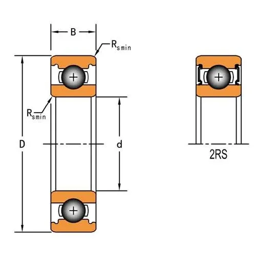 TIMKEN 6304 2RS  DEEP GROOVE BALL BEARING RUBBER SEALED 20X52X15MM  | eBay