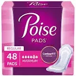 Poise Pads, Maximum Regular