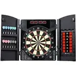 Electronic Dartboard with Cabinet and Bristlesmart (Steel Tip Darts)