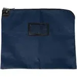 Bank Supplies - Navy Blue HIPAA Locking Courier Bag - 19W x 15H