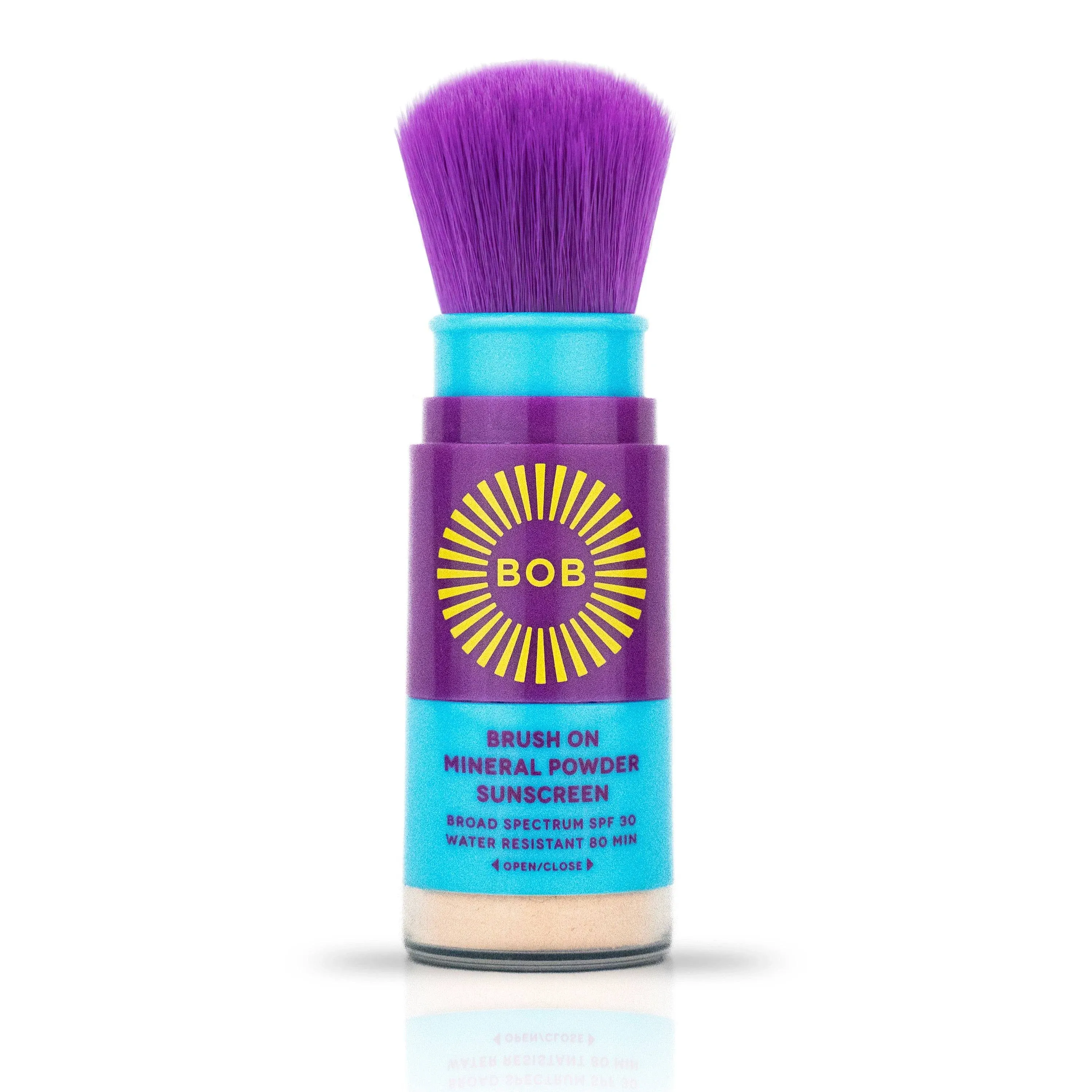 BOB KIDS Brush On Mineral Powder Sunscreen Broad Spectrum, Easy to Apply for Kids and Babies, SPF 30