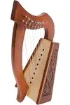 Mid East HLLA-K Lily Harp Knotwork 8 String