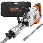 VEVOR Demolition Jack Hammer, 3500W Jack Hammer Concrete Breaker,for Trenching - 1900 BPM+2pcs