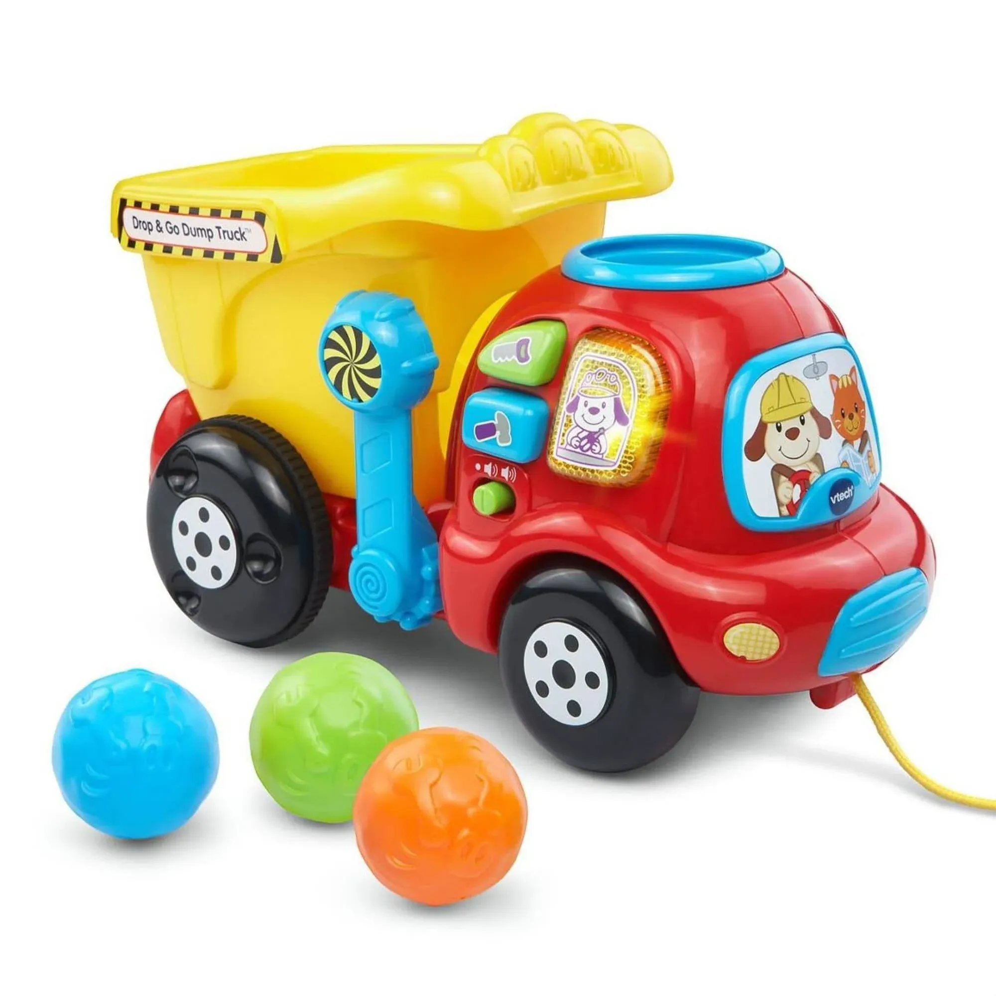 VTech Drop and Go Dump Truck Amazon Exclusive,Orange