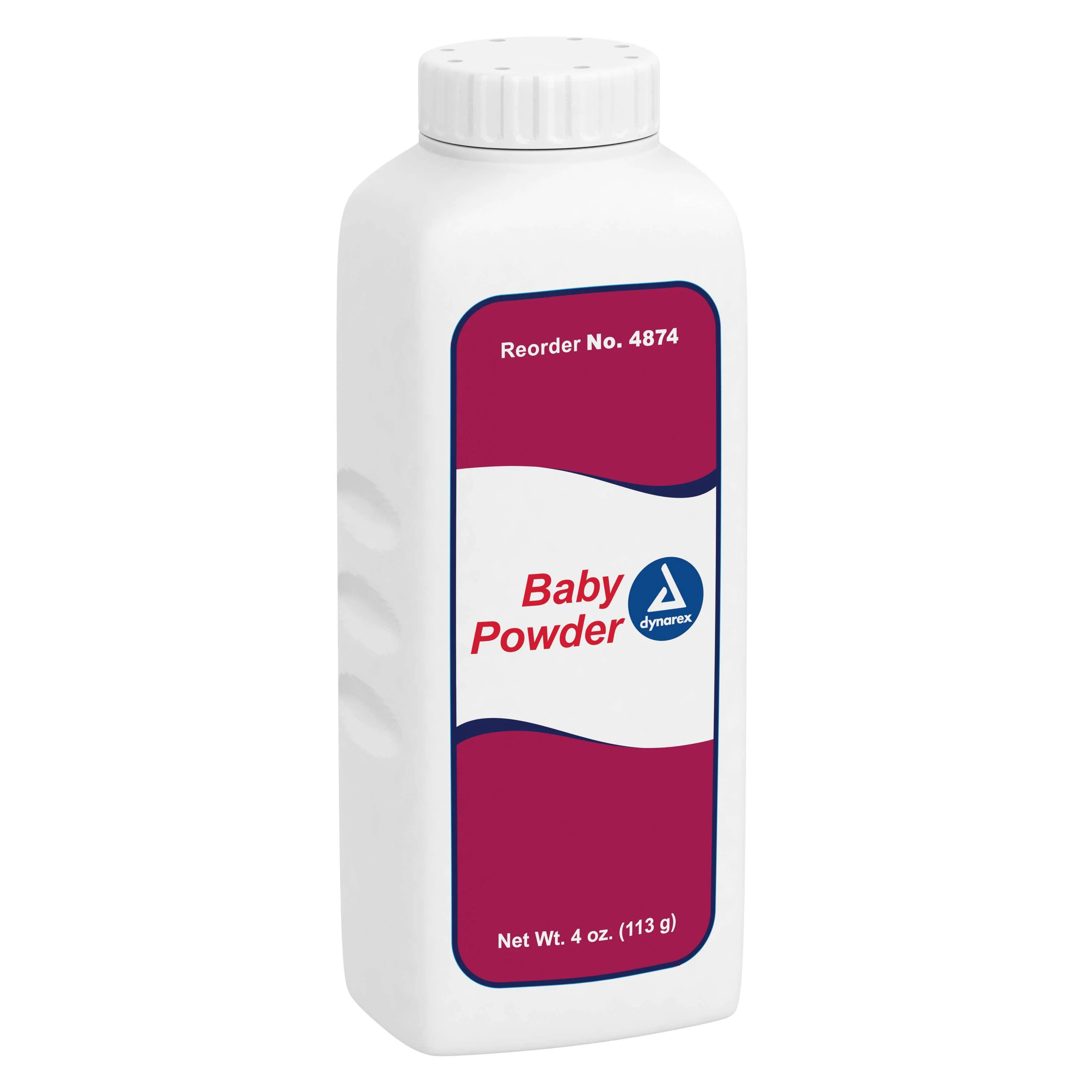 Dynarex Baby Powder Dynarex® 4 oz. Scented Shaker Bottle Talc - M-826982-4695 - Case of 48