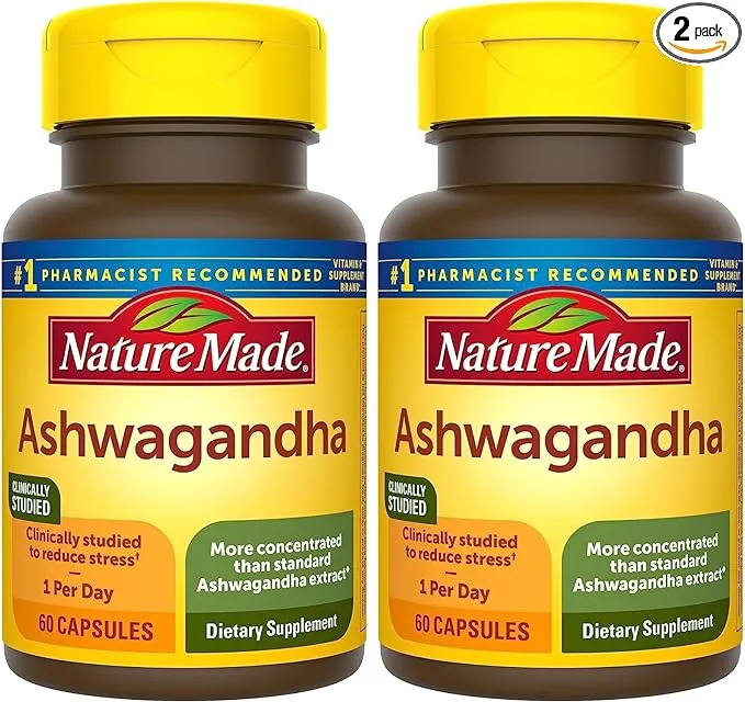 Nature Made Ashwagandha Capsules - 60ct