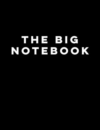 The Big Notebook: 8.5" X 11", 600 pages, Blank Journal