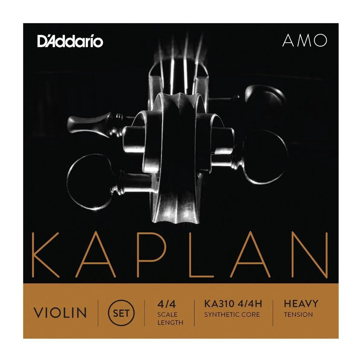 D'Addario KA310 4/4H Heavy Tension 4/4 Scale Kaplan Amo Violin String Set