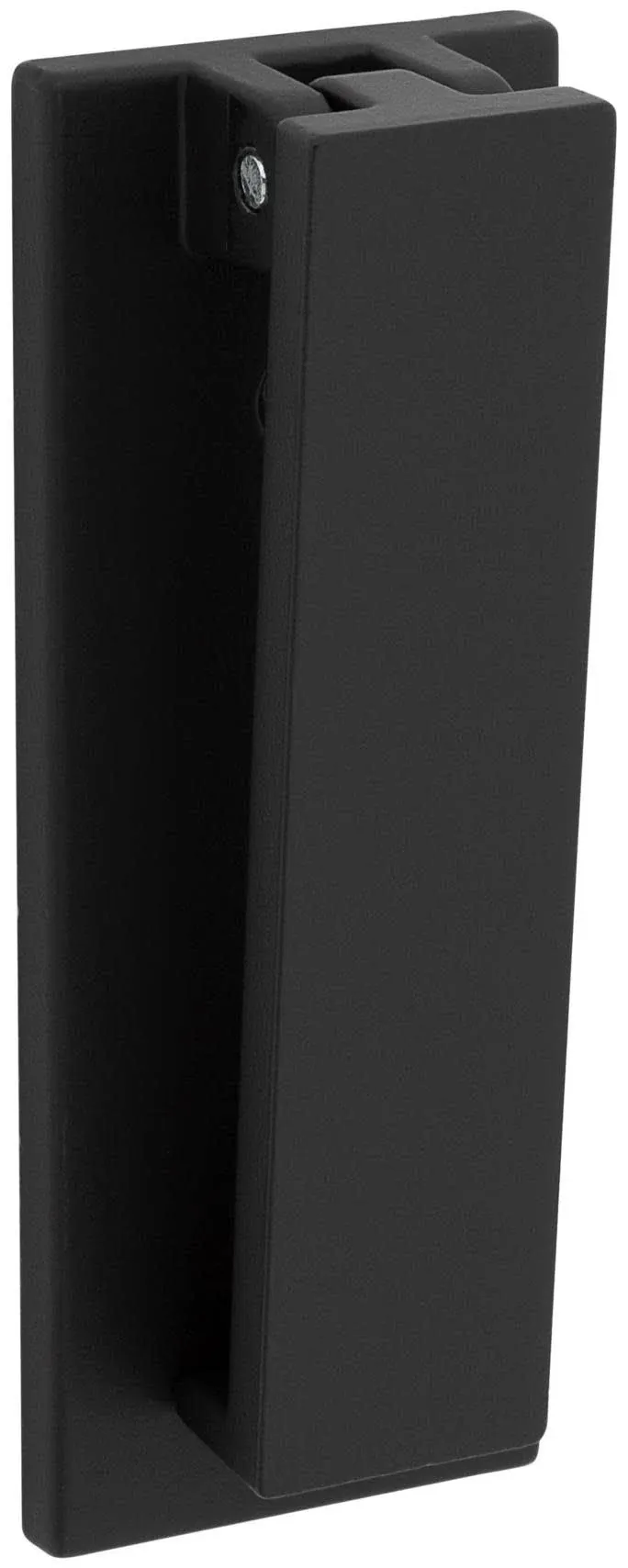 National Hardware N336-703 Reed Door Knocker, 4-3/4", Matte Black