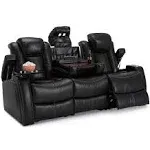 Seatcraft Omega Home Theater Seating Living Room Leather Gel Power Recline