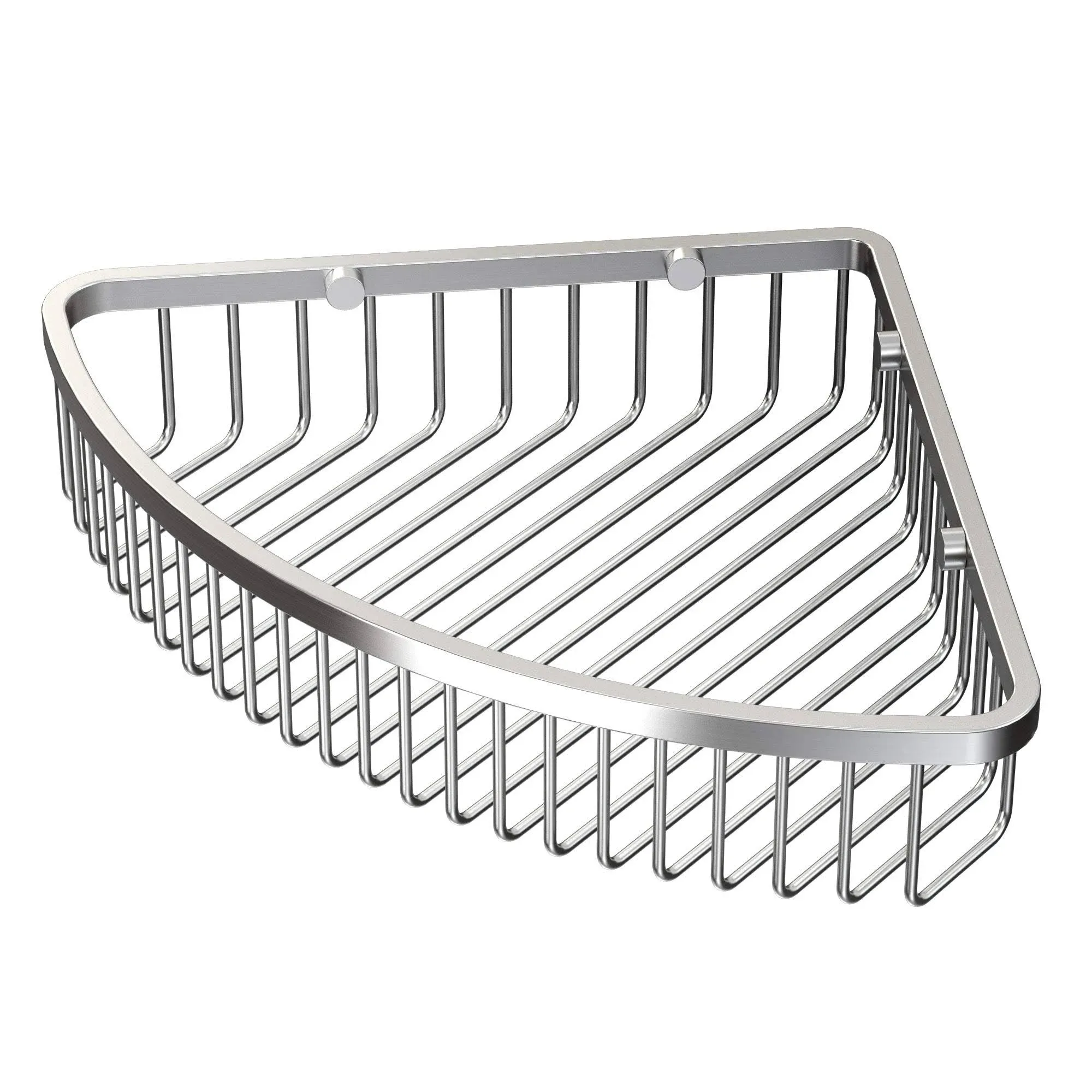 Gatco 1571 Corner Soap Basket, Satin Nickel